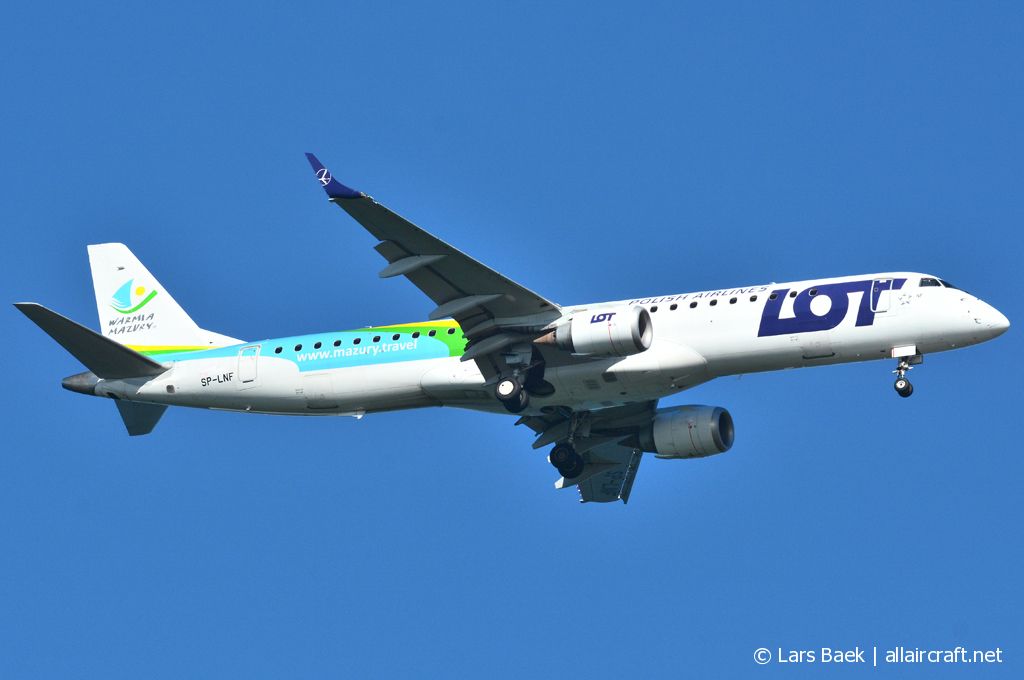 SP-LNF · Embraer 190-200LR · (CPH / EKCH)