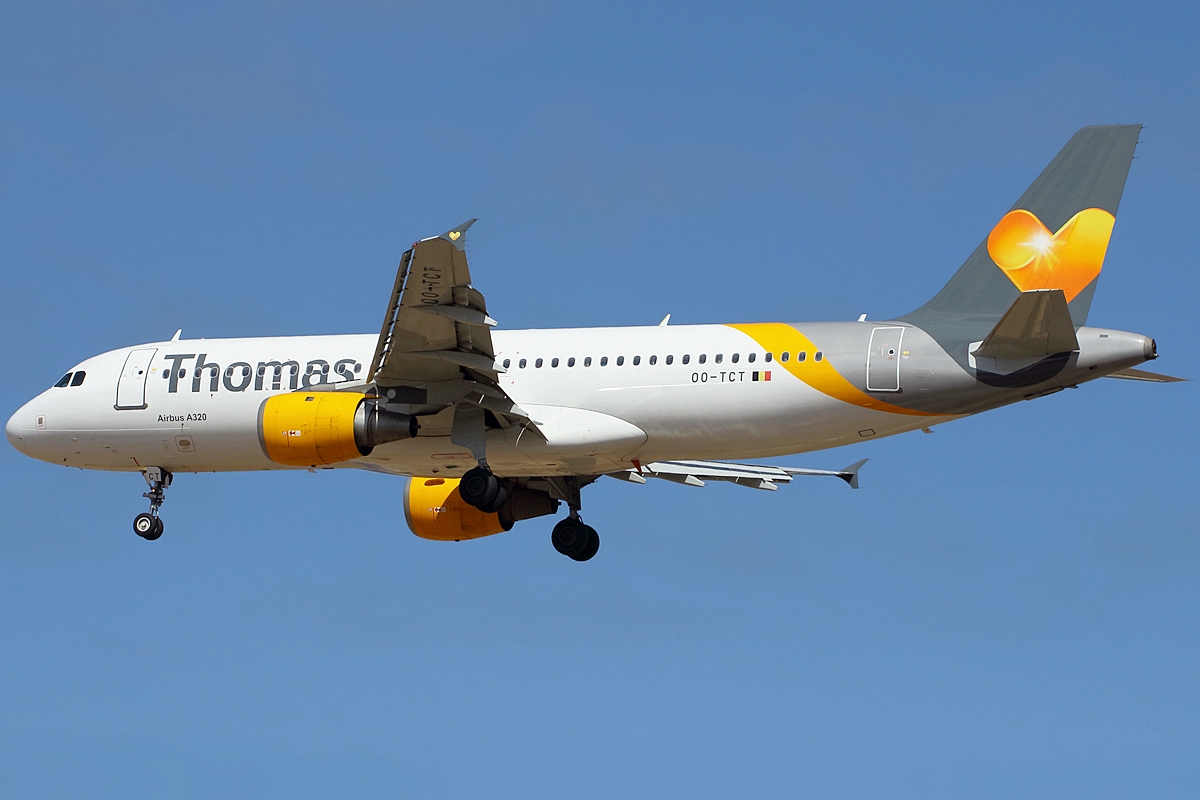 OO-TCT · Airbus A320-212 · (LPA / GCLP)