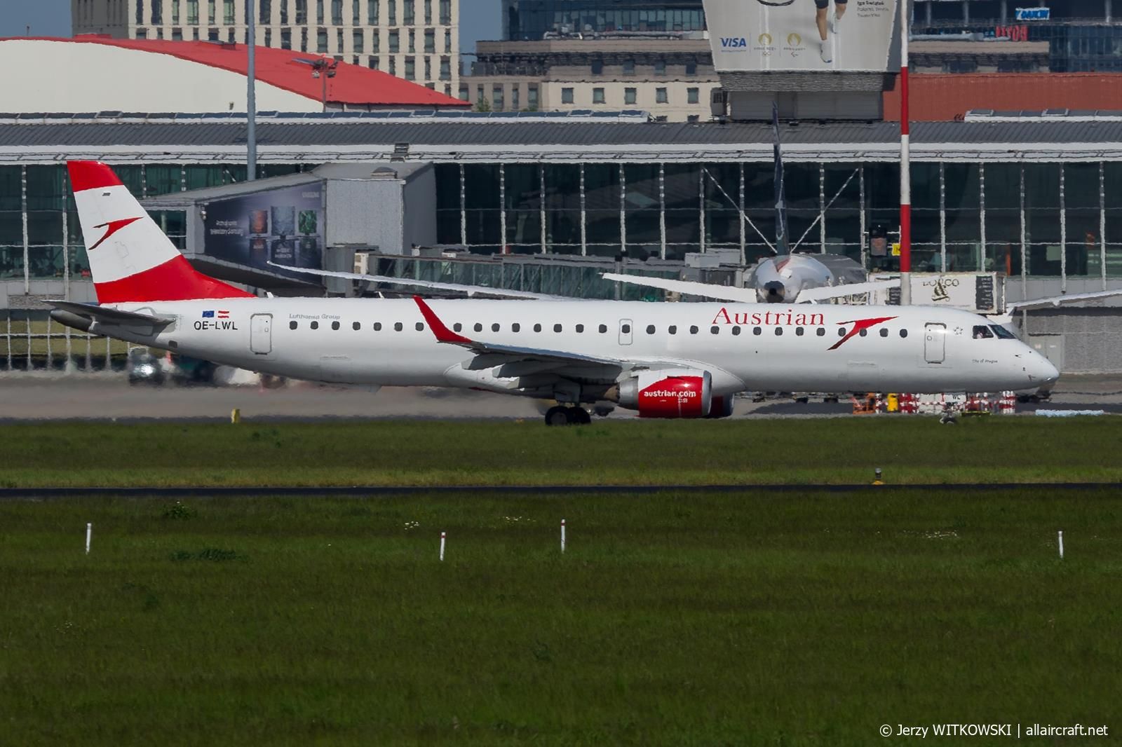 OE-LWL (19000532) Embraer 190-200LR