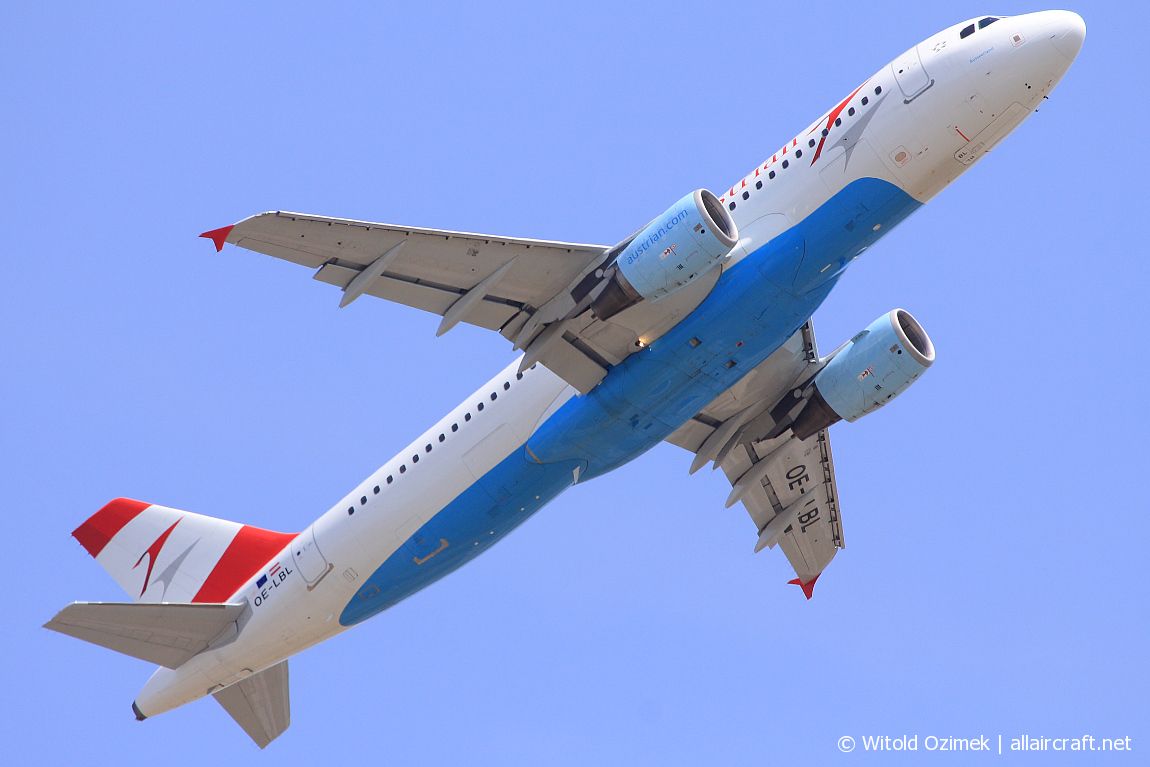 OE-LBL · Airbus A320-214 · (FCO / LIRF)