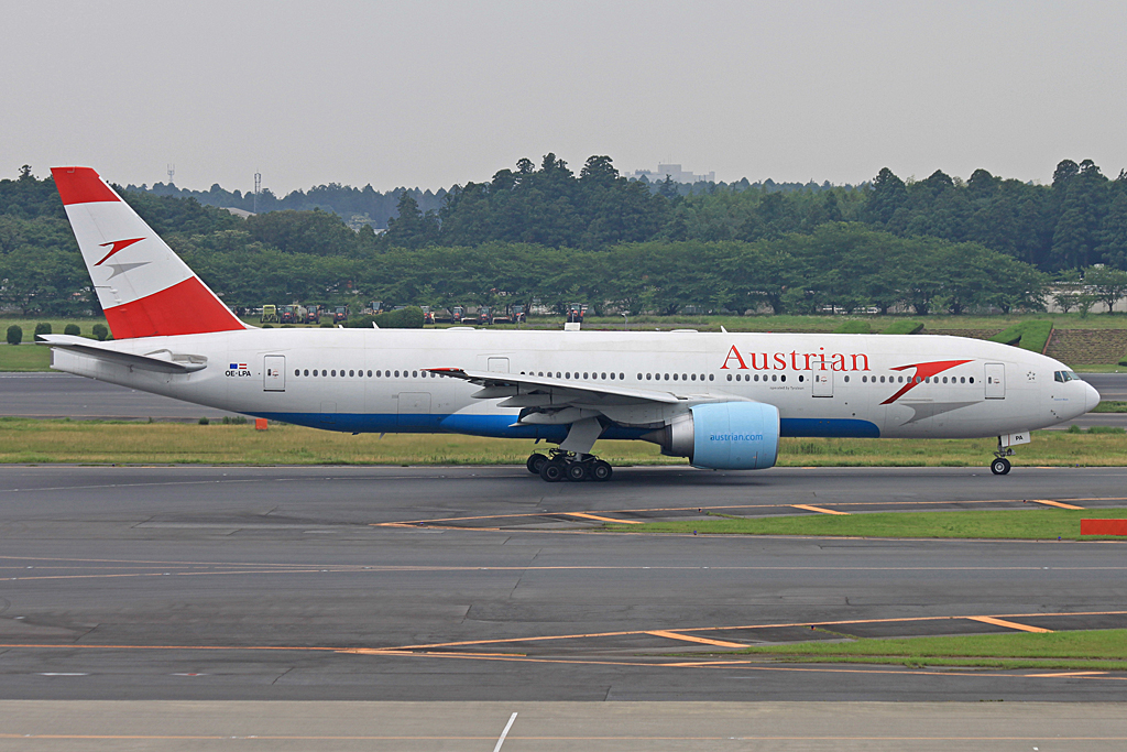 OE-LPA · Boeing 777-2Z9ER · (NRT / RJAA)