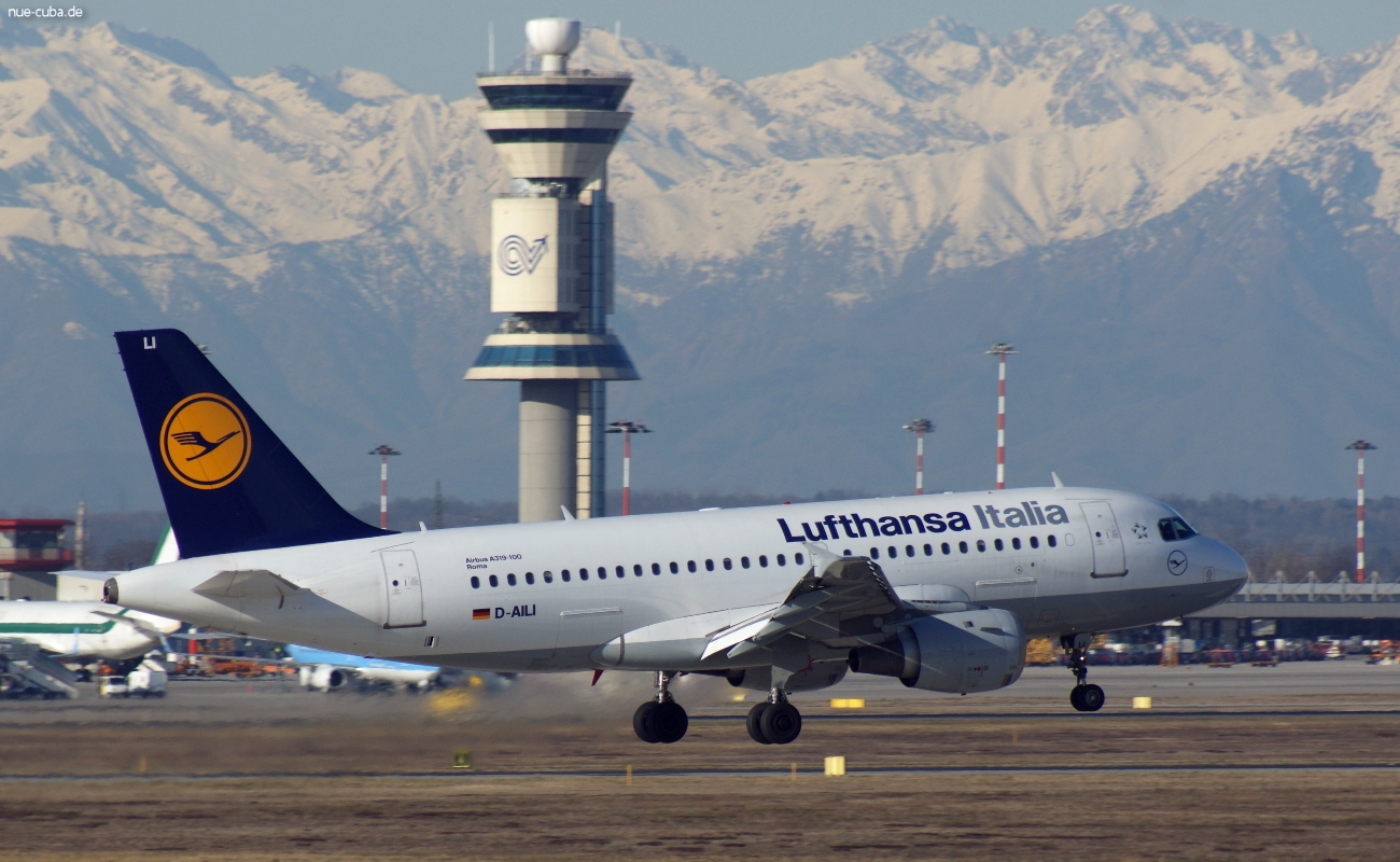 D-AILI · Airbus A319-114 · (MXP / LIMC)