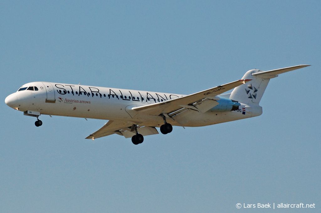 OE-LVG · Fokker 100 · (CPH / EKCH)