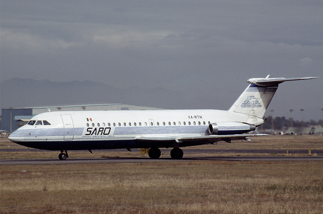XA-RTN · British Aircraft Corporation BAC 1-11 Series 201AC · (MEX / MMMX)
