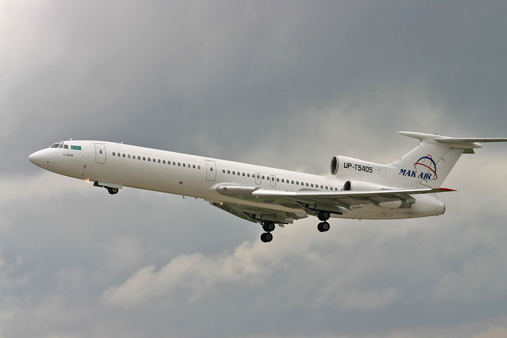 UP-T5405 · Tupolev Tu-154M · (DME / UUDD)