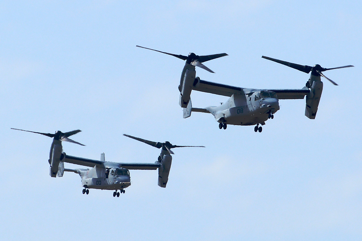 168303 · Bell-Boeing MV-22B Osprey · (LPA / GCLP)