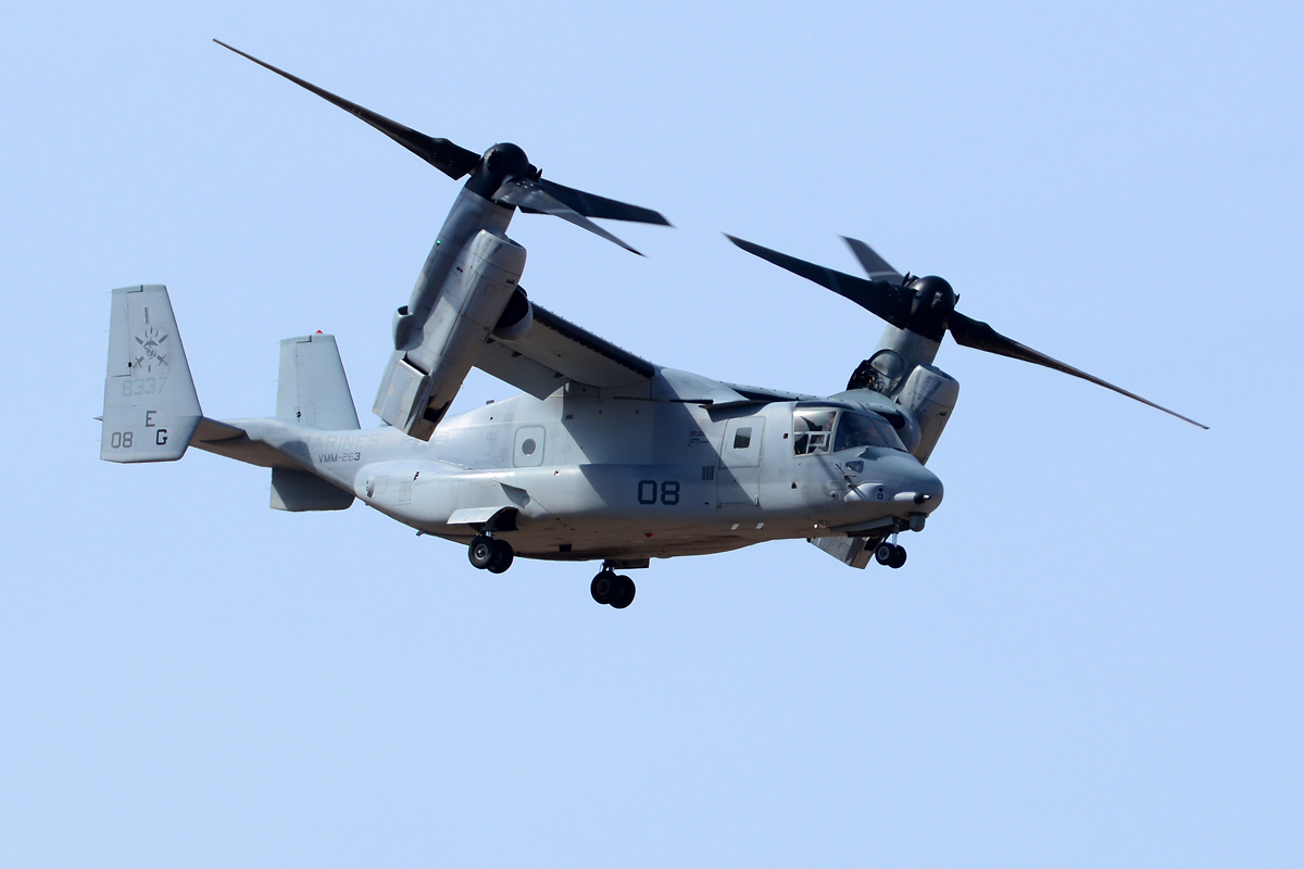 168337 · Bell-Boeing MV-22B Osprey · (LPA / GCLP)