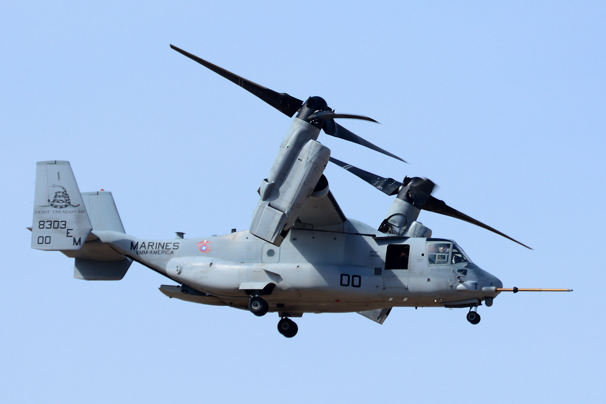 168303 · Bell-Boeing MV-22B Osprey · (LPA / GCLP)