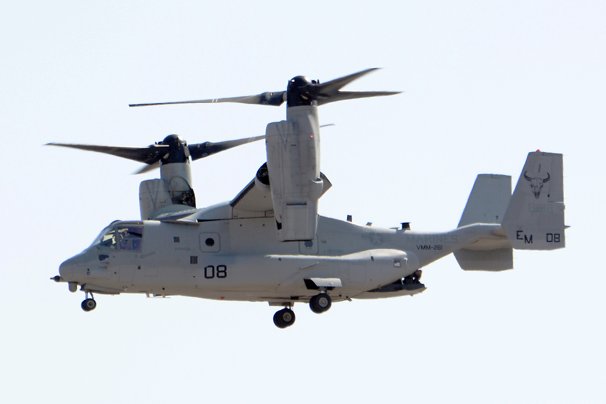 168618 (D0273) 0000 Bell-Boeing MV-22B Osprey