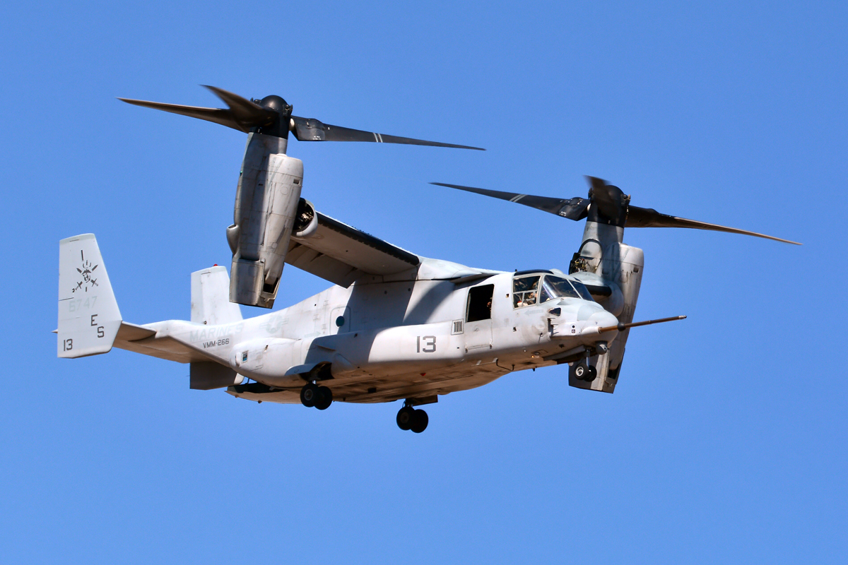 166747 (D0112) 2008 Bell-Boeing MV-22B Osprey
