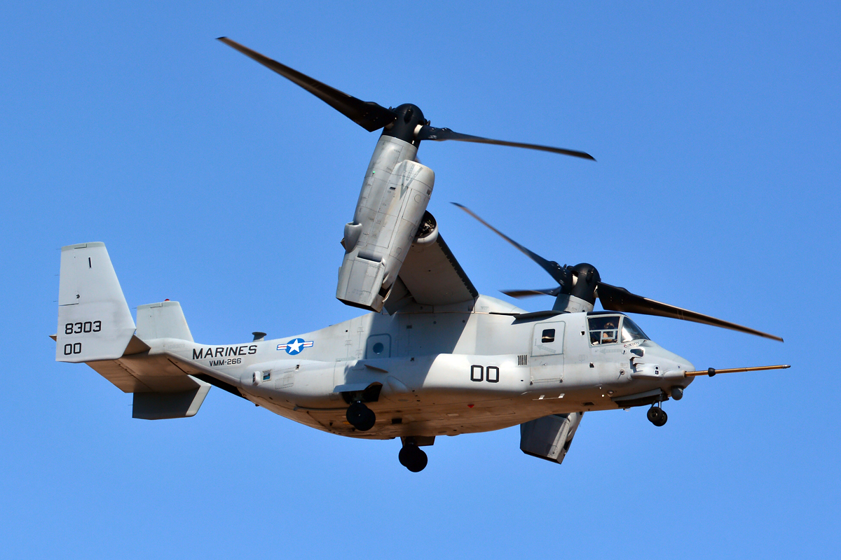 168303 · Bell-Boeing MV-22B Osprey · (LPA / GCLP)