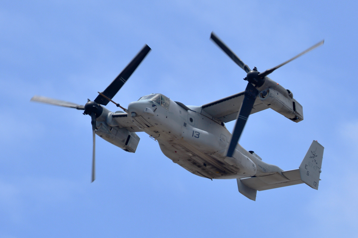 166747 · Bell-Boeing MV-22B Osprey · (LPA / GCLP)