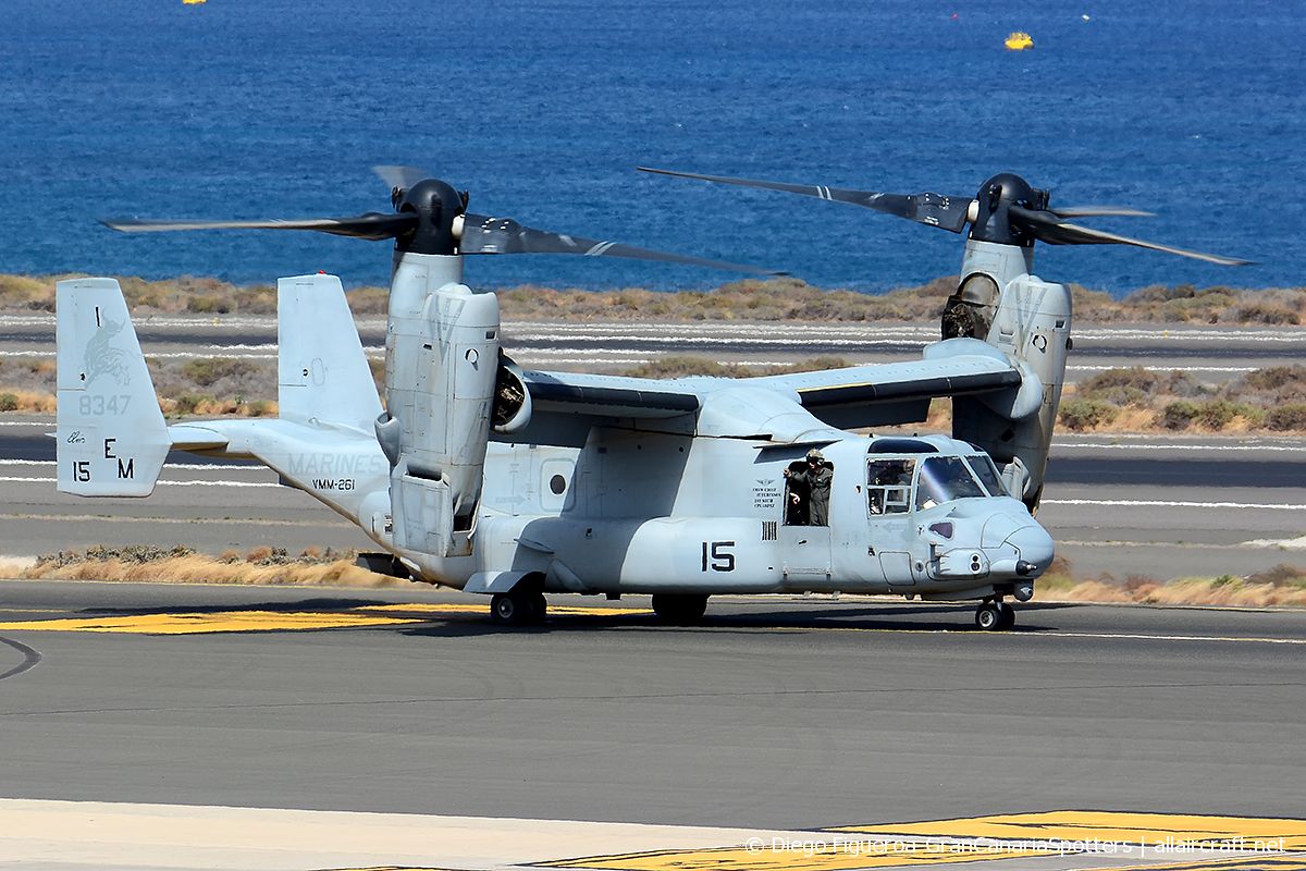 168347 (D0250) 2014 Bell-Boeing MV-22B Osprey