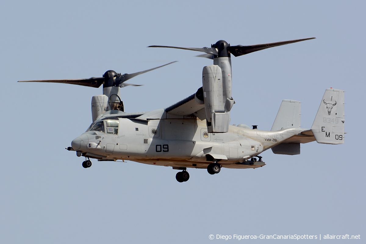 168349 (D0252) 2014 Bell-Boeing MV-22B Osprey