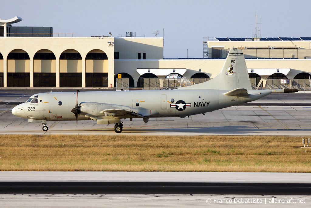 158222 · Lockheed P-3C Orion · (MLA / LMML)