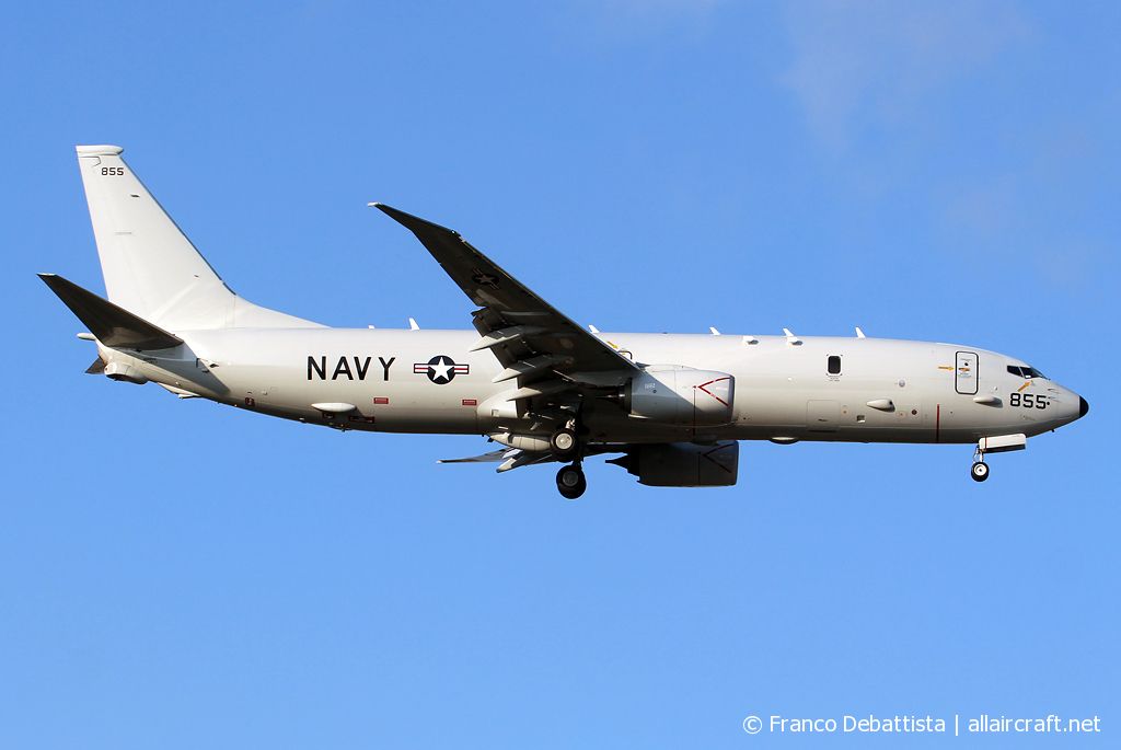 168855 · Boeing P-8A Poseidon · (MLA / LMML)
