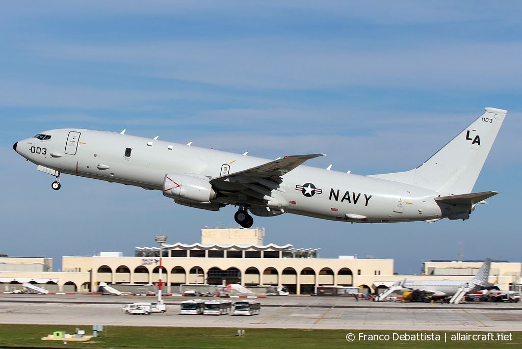 169003 · Boeing P-8A Poseidon · (MLA / LMML)