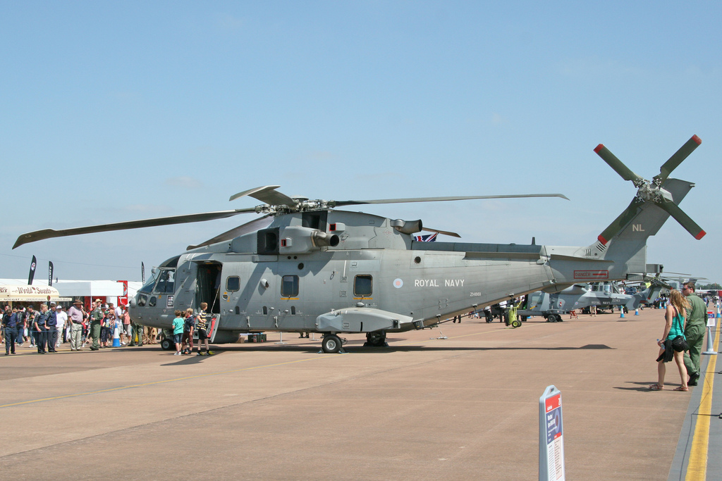 ZH861 · AgustaWestland EH-101 Merlin HM.1 · (FFD / EGVA)