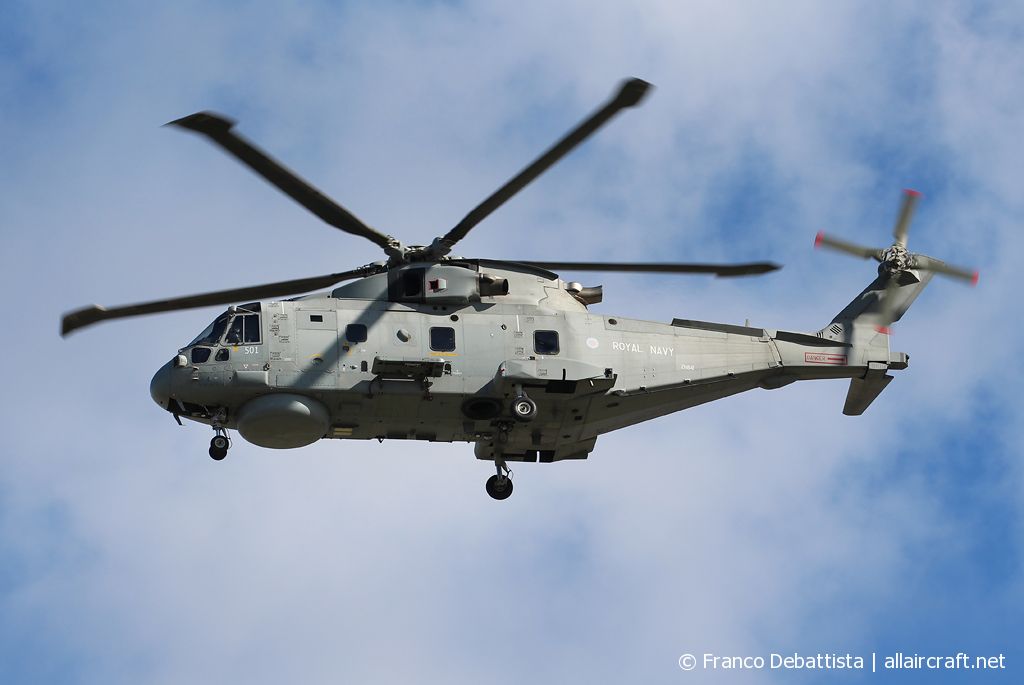 ZH841 / 501 2000 AgustaWestland EH-101 Merlin HM.2