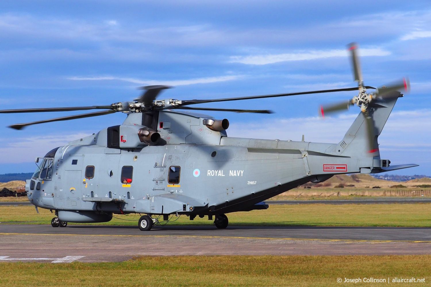 ZH857 · AgustaWestland EH-101 Merlin HM.2 · (EGCK)