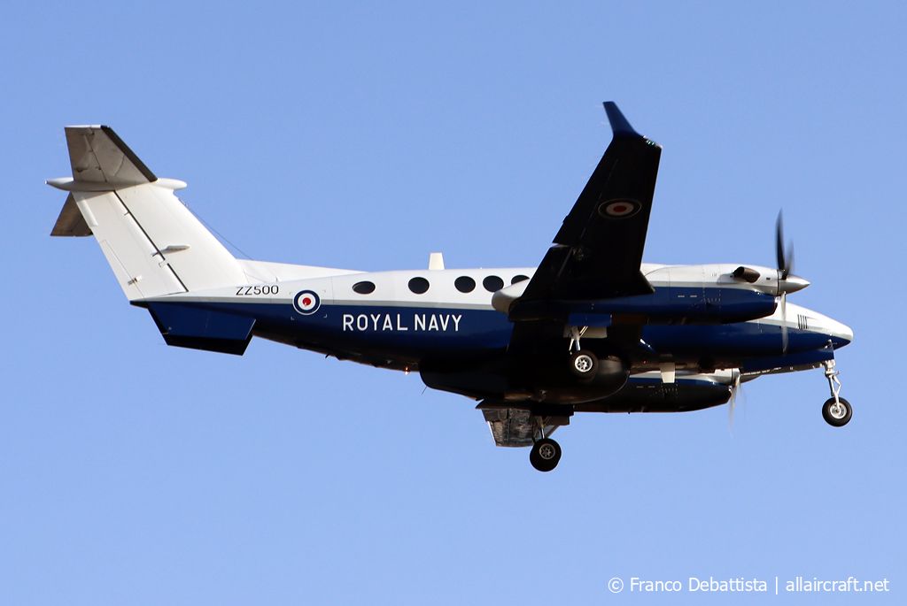 ZZ500 (FL597) 2008 Hawker Beechcraft B350CER Avenger T1