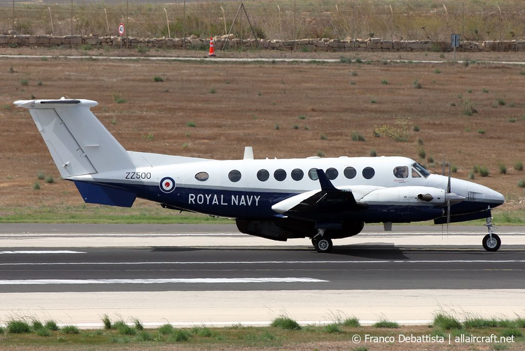 ZZ500 (FL597) 2008 Hawker Beechcraft B350CER Avenger T1