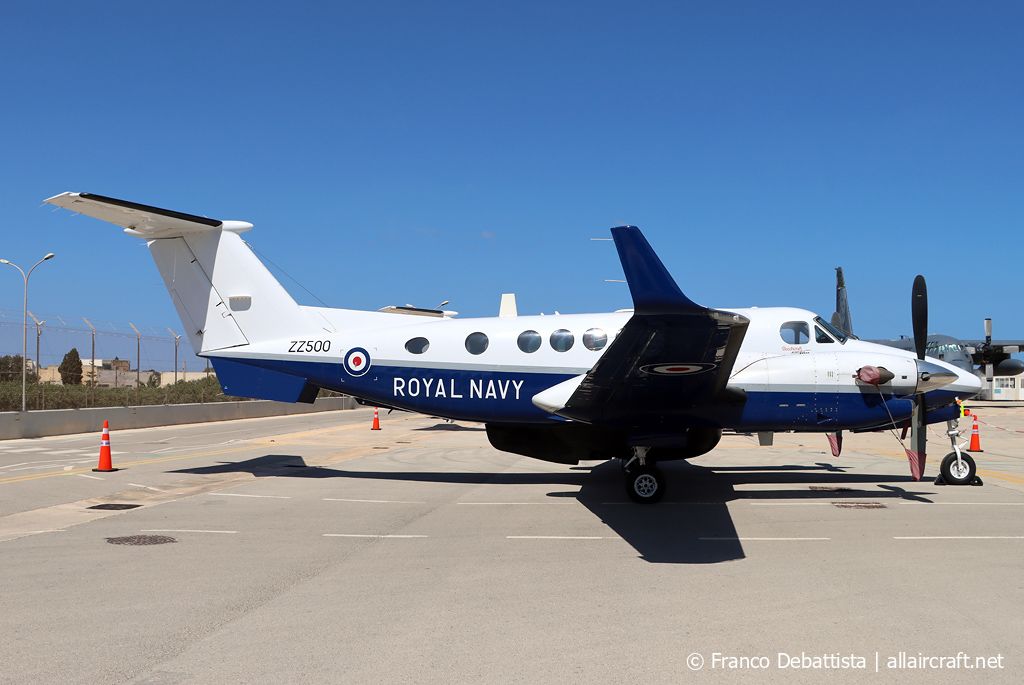 ZZ500 (FL597) 2008 Hawker Beechcraft B350CER Avenger T1
