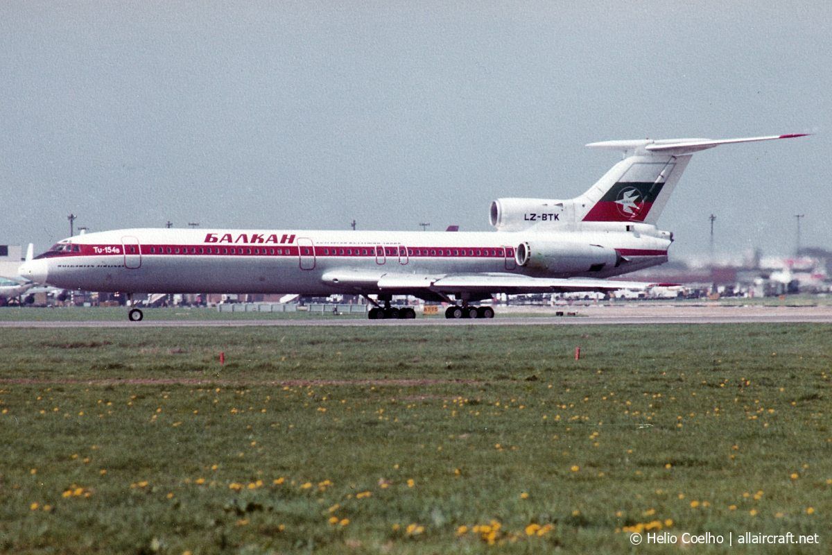 LZ-BTK · Tupolev TU-154B · (AMS / EHAM)