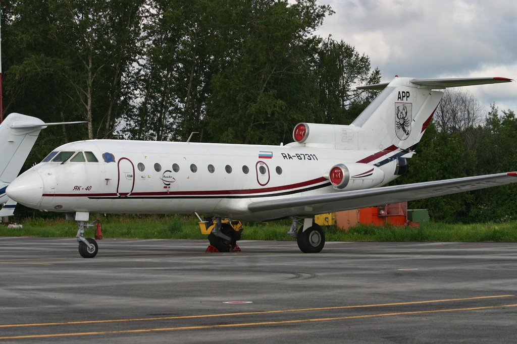 RA-87311 · Yakovlev Yak-40D · (SVO / UUEE)