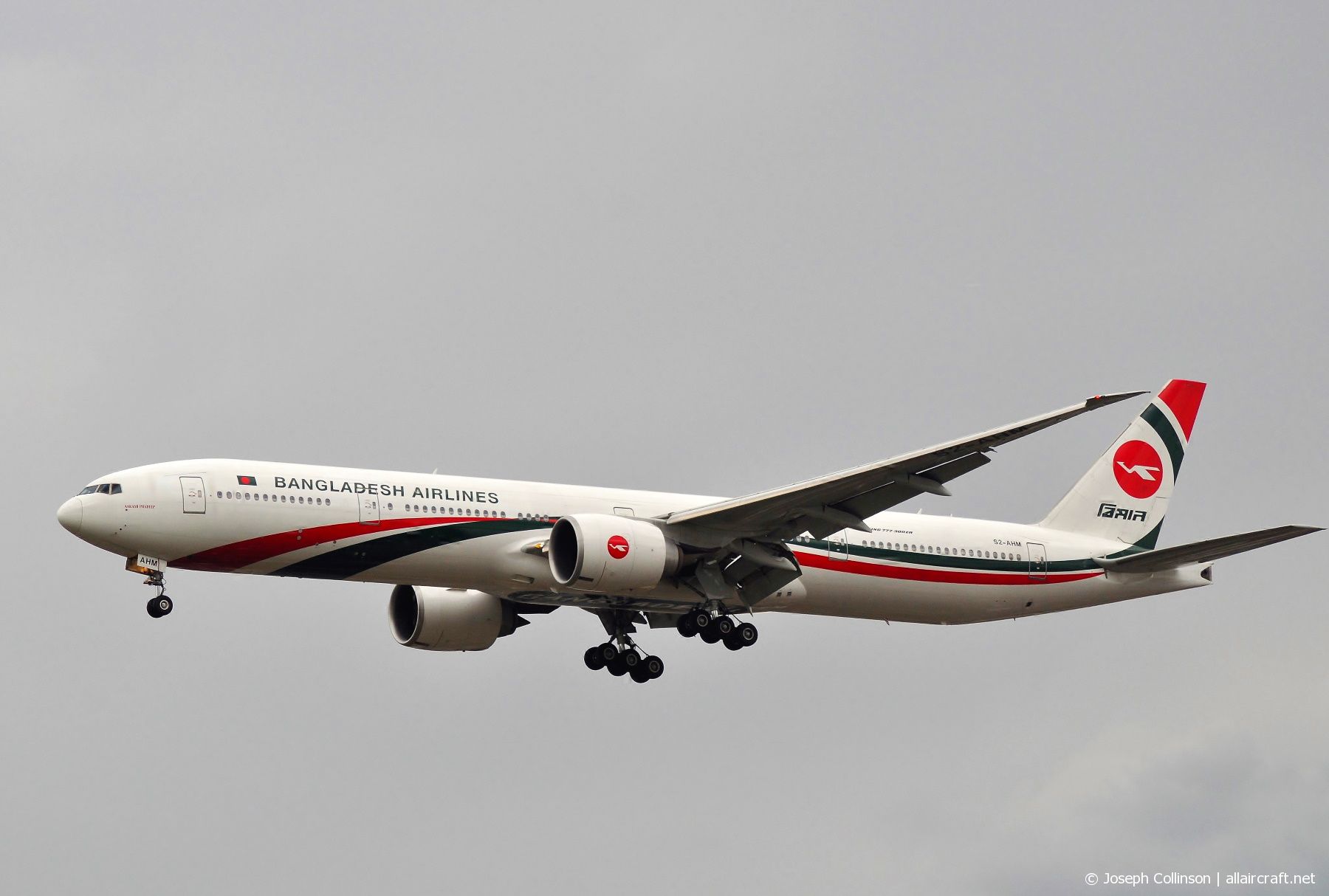 S2-AHM · Boeing 777-3E9/ER · (LHR / EGLL)