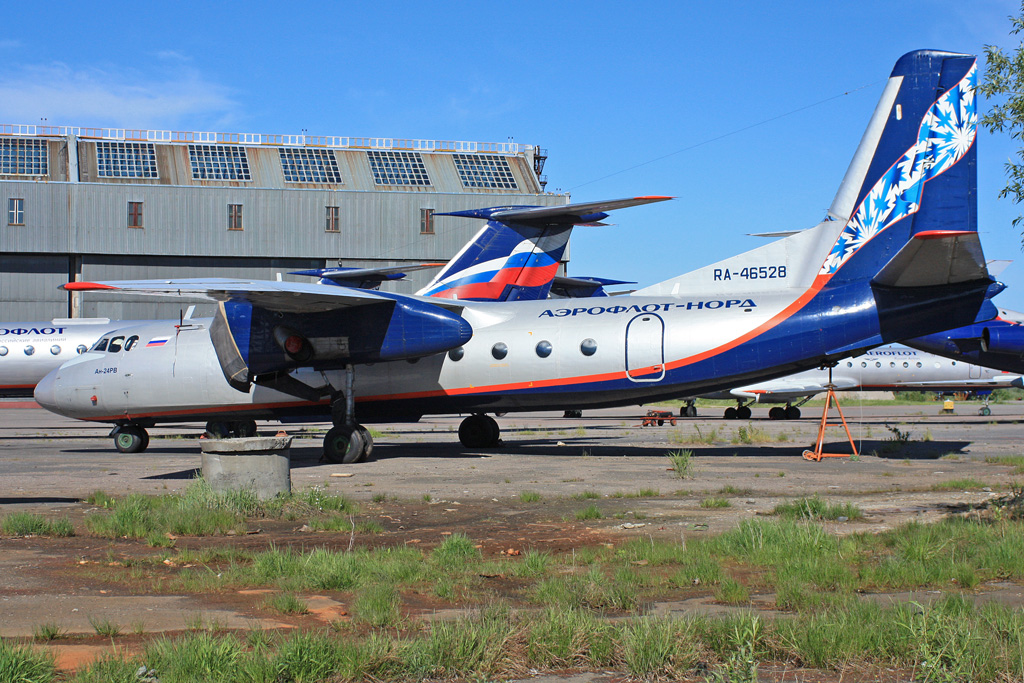 RA-46528 · Antonov An-24RV · (ARH / ULAA)