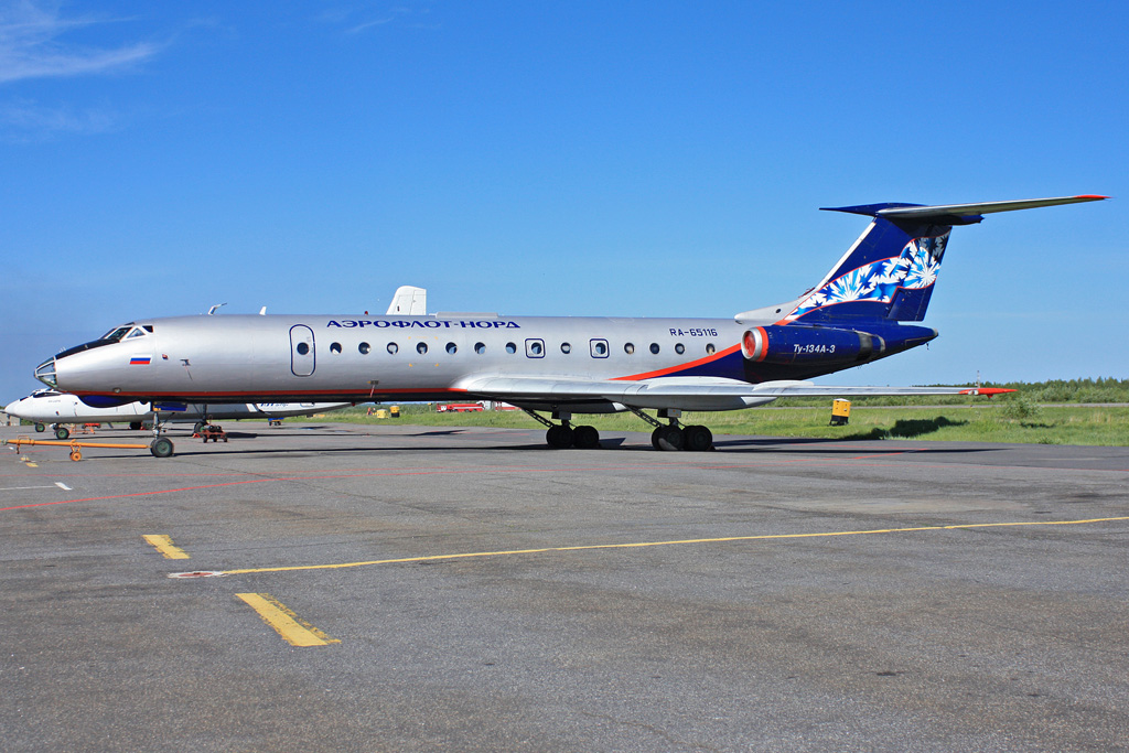 RA-65116 · Tupolev Tu-134A-3 · (ARH / ULAA)