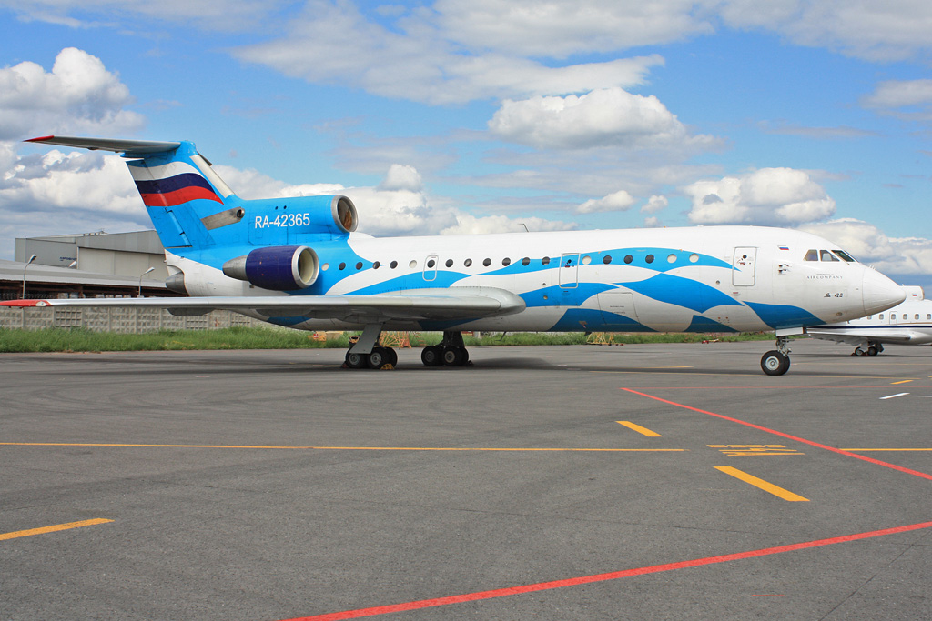 RA-42365 · Yakovlev Yak-42D · (SVO / UUEE)