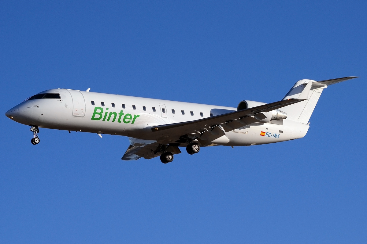 EC-JNX (8058) 2006 Bombardier CRJ200ER