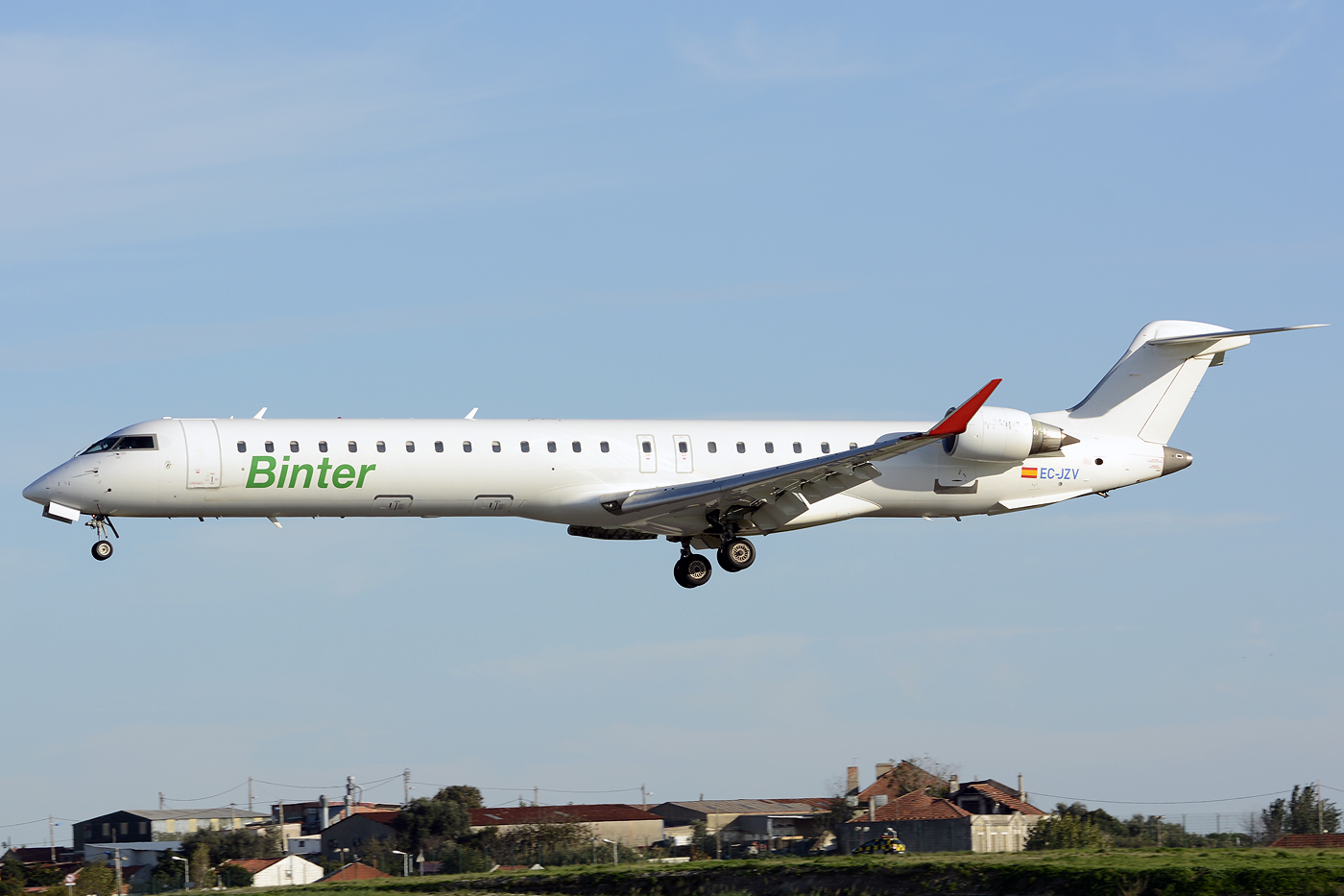 EC-JZV (cn 15117) Bombardier CRJ900ER