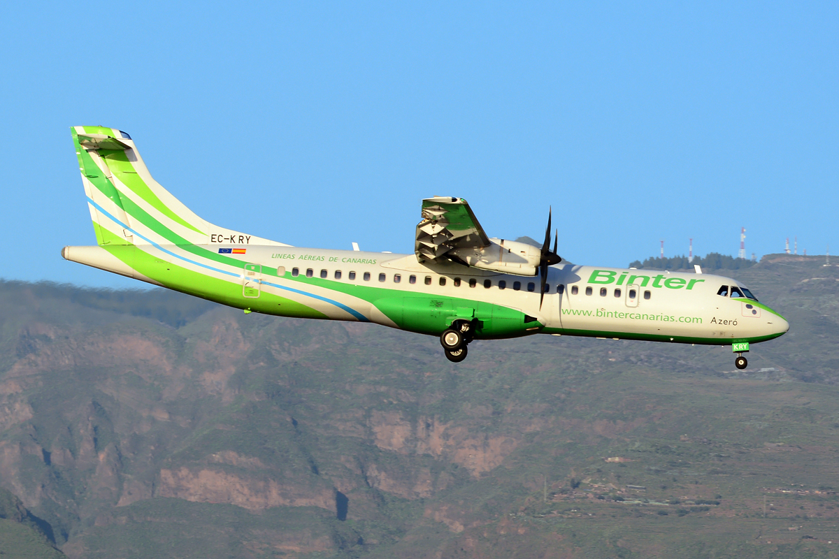 EC-KRY · ATR-72-500 · (LPA / GCLP)