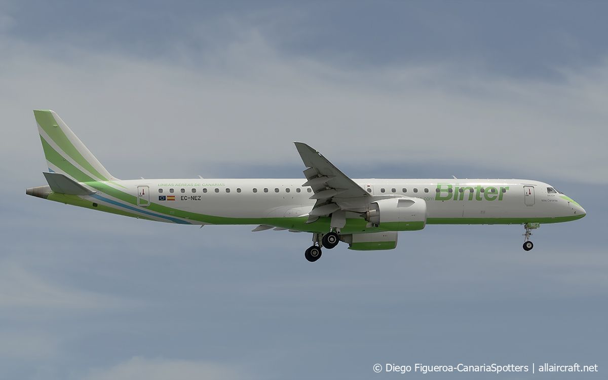 EC-NEZ (19020023) Embraer 190-400STD