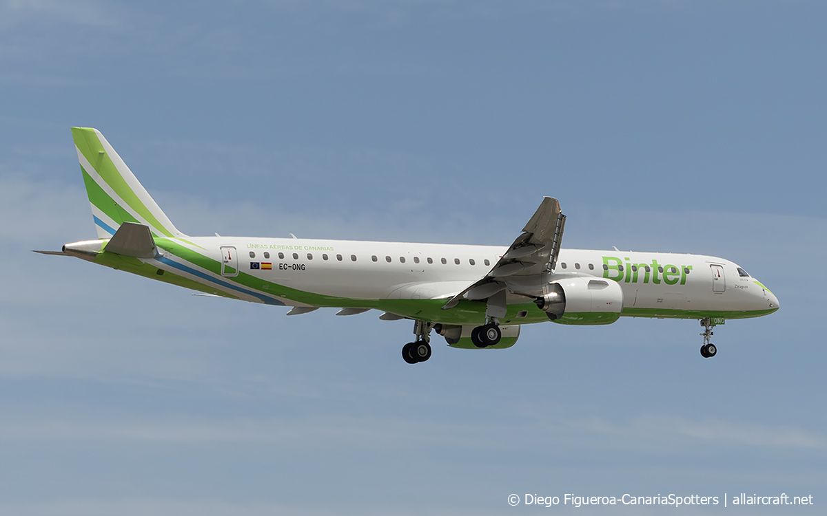 EC-ONG (19020175) Embraer E195-E2