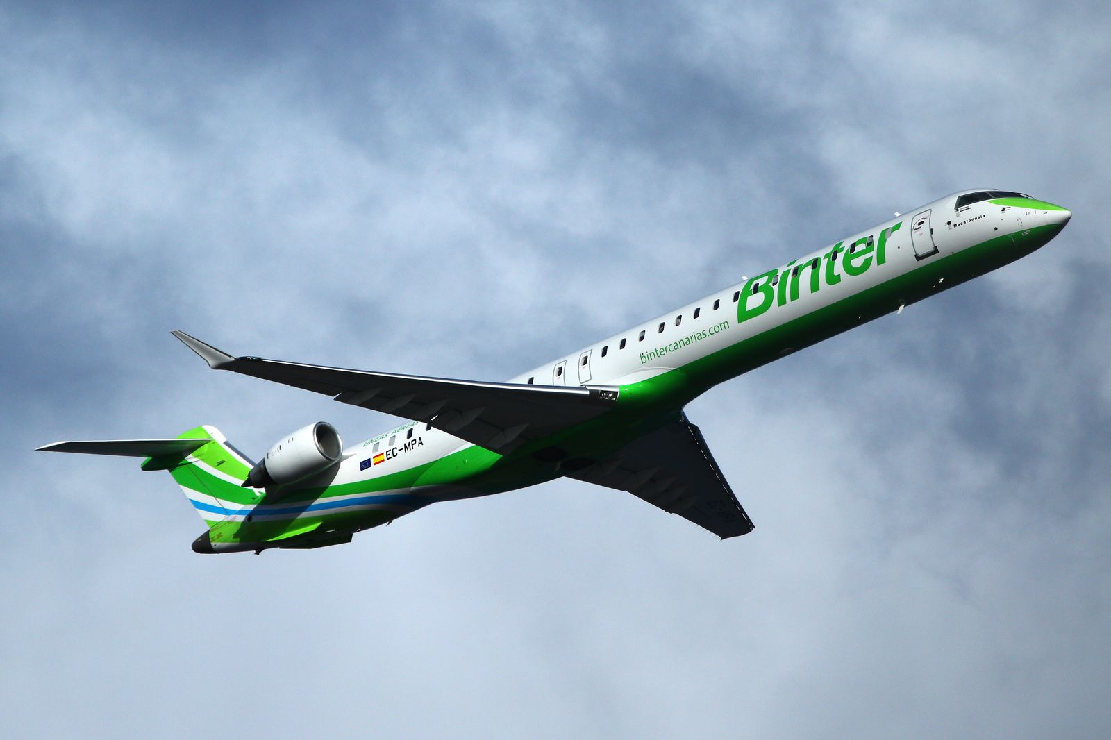 EC-MPA · Bombardier CRJ-1000 · (LPA / GCLP)