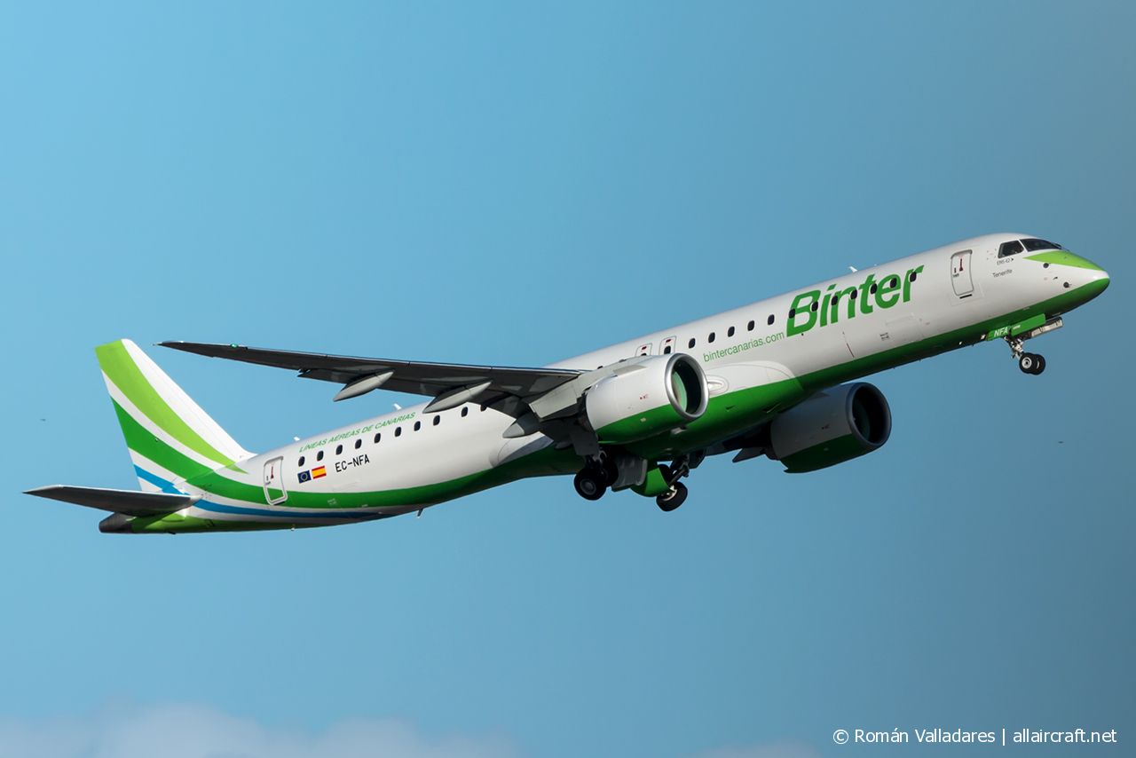 EC-NFA (19020024) 2019 Embraer 190-400STD