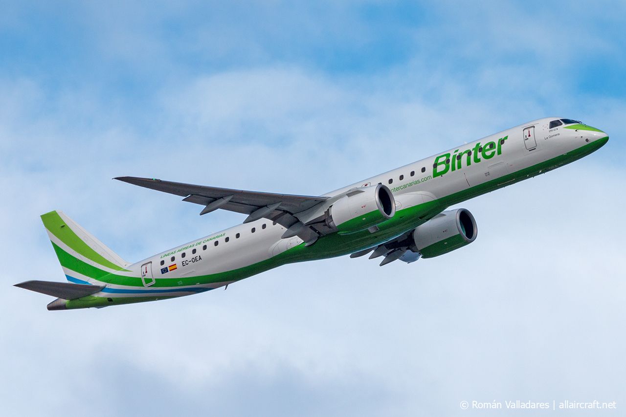 EC-OEA · Embraer E195-E2 · (LPA / GCLP)