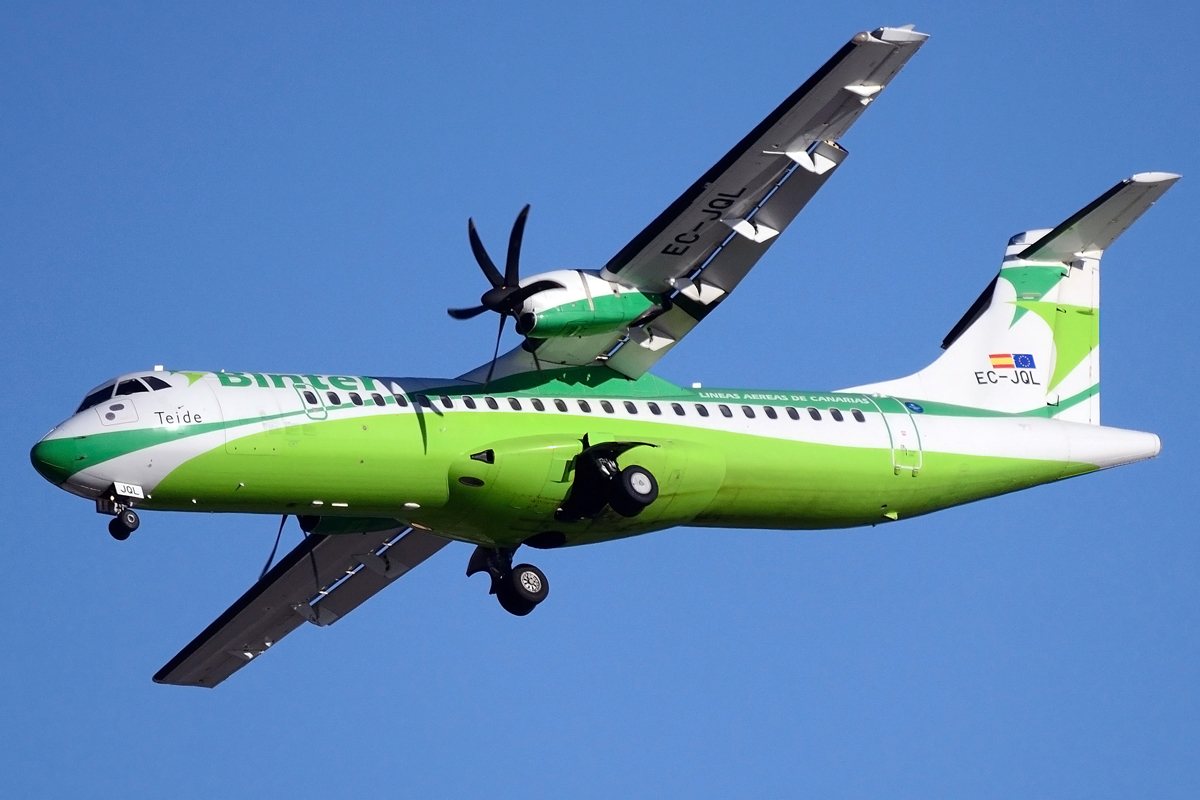 EC-JQL · ATR-72-500 · (LPA / GCLP)
