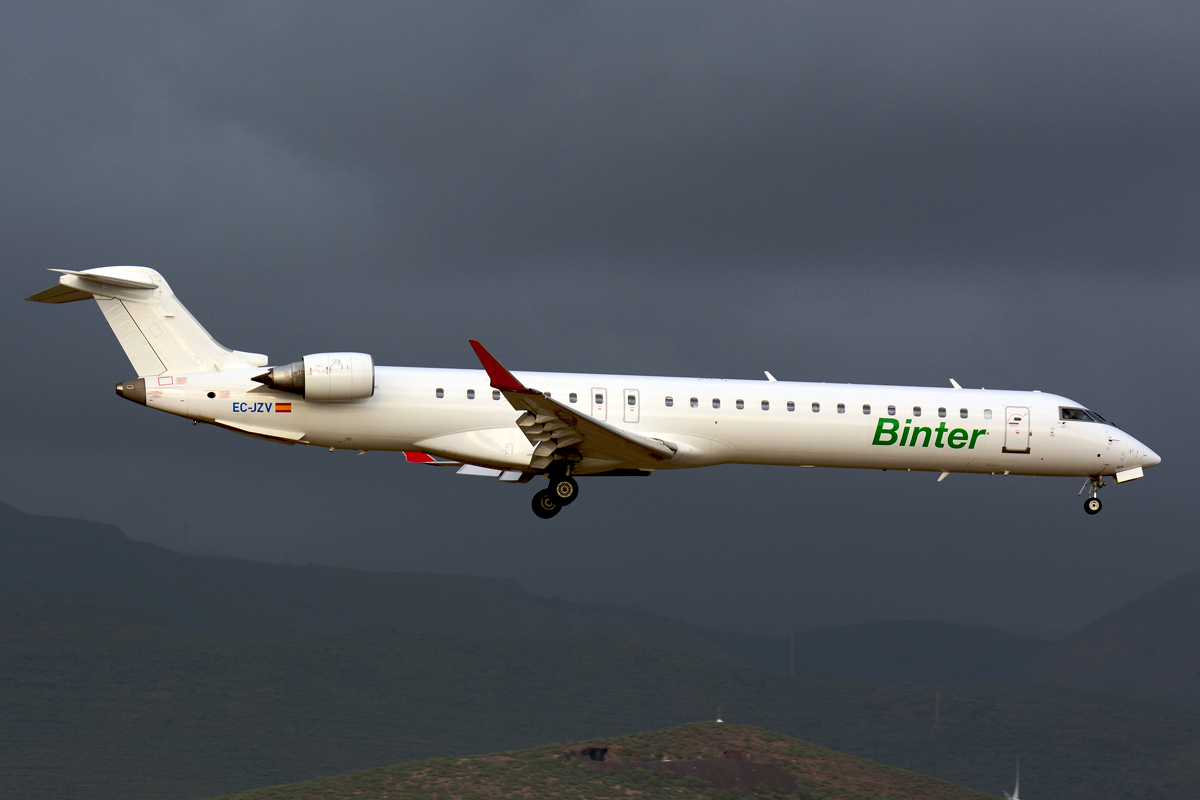 EC-JZV · Bombardier CRJ-900ER · (LPA / GCLP)