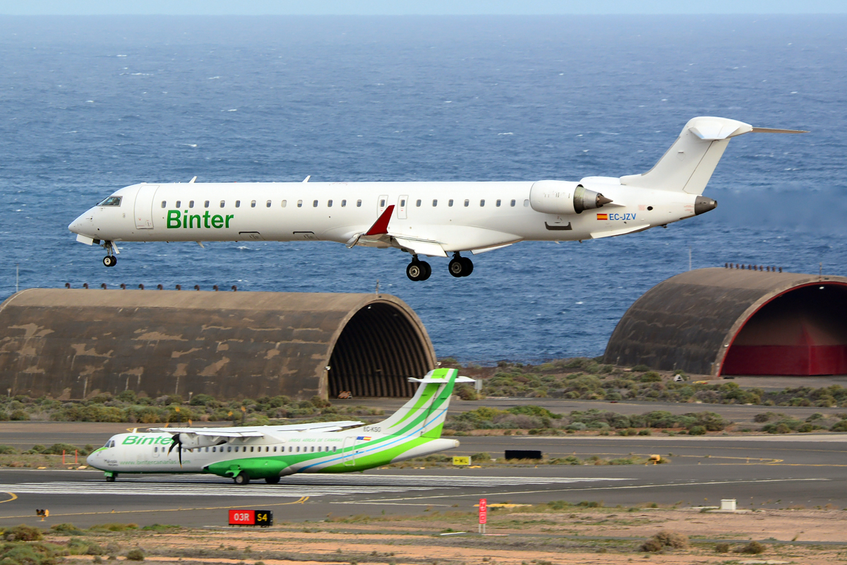 EC-JZV · Bombardier CRJ-900ER · (LPA / GCLP)