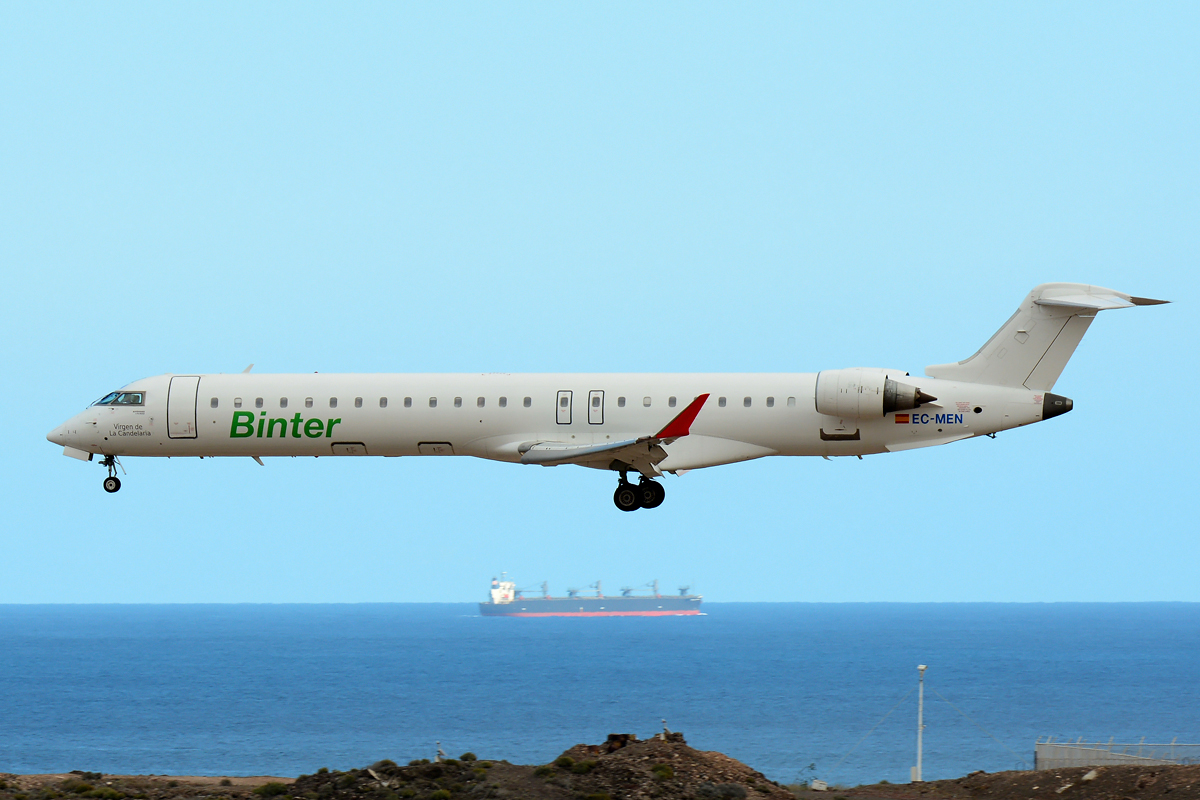 EC-MEN · Bombardier CRJ-900ER · (LPA / GCLP)