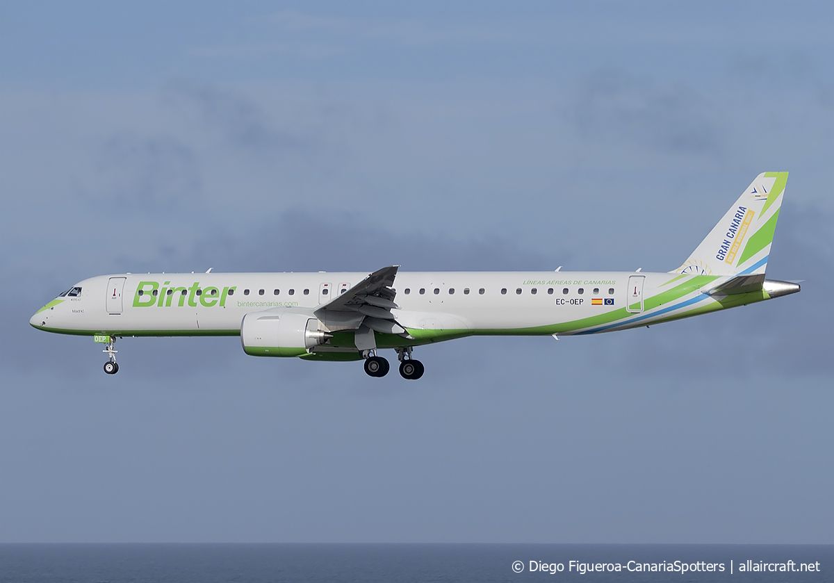 EC-OEP (19020119) Embraer 190-400STD