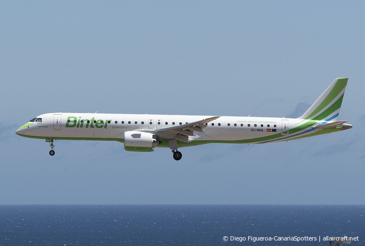 EC-NHA (19020027) Embraer 190-400STD