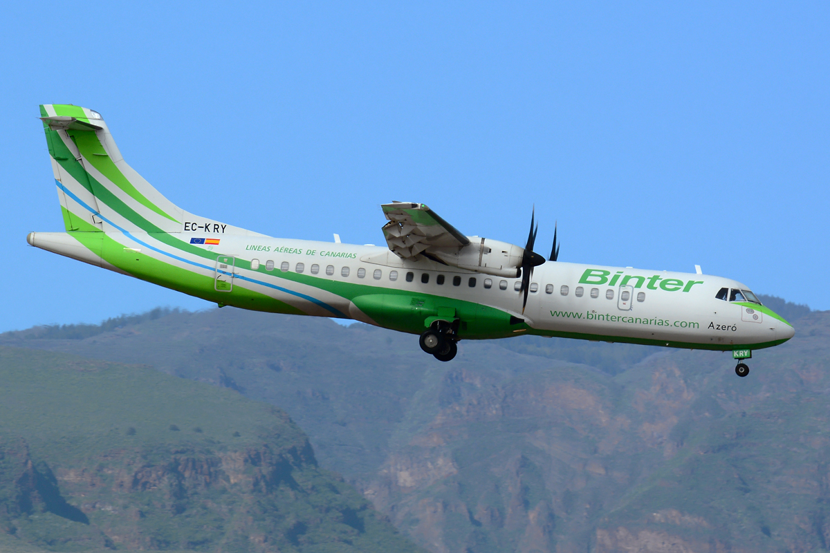 EC-KRY · ATR-72-500 · (LPA / GCLP)