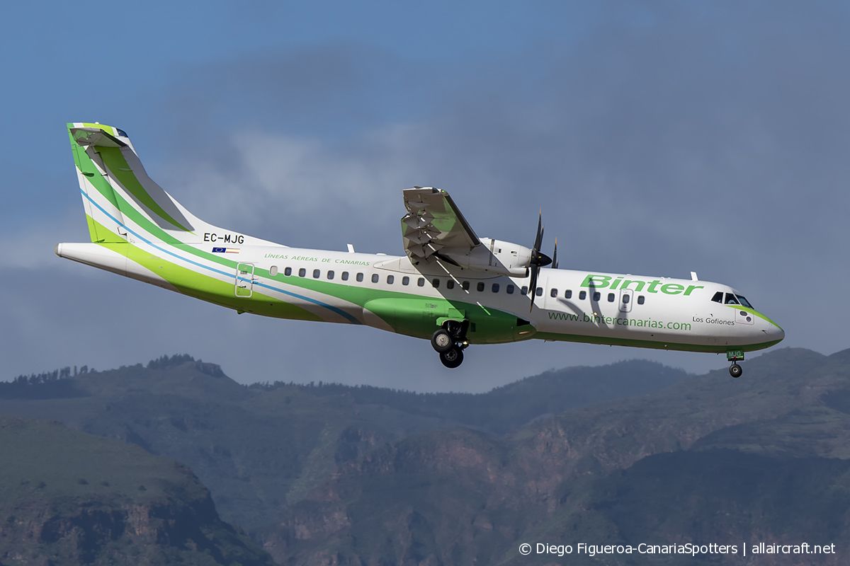 EC-MJG · ATR-72-600 · (LPA / GCLP)