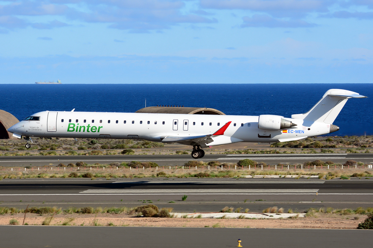 EC-MEN · Bombardier CRJ-900ER · (LPA / GCLP)